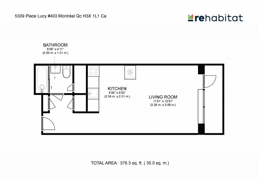 1651415656729 5309 Apt 403 Architectural 2021 08 24 Matterport Drawings really 406